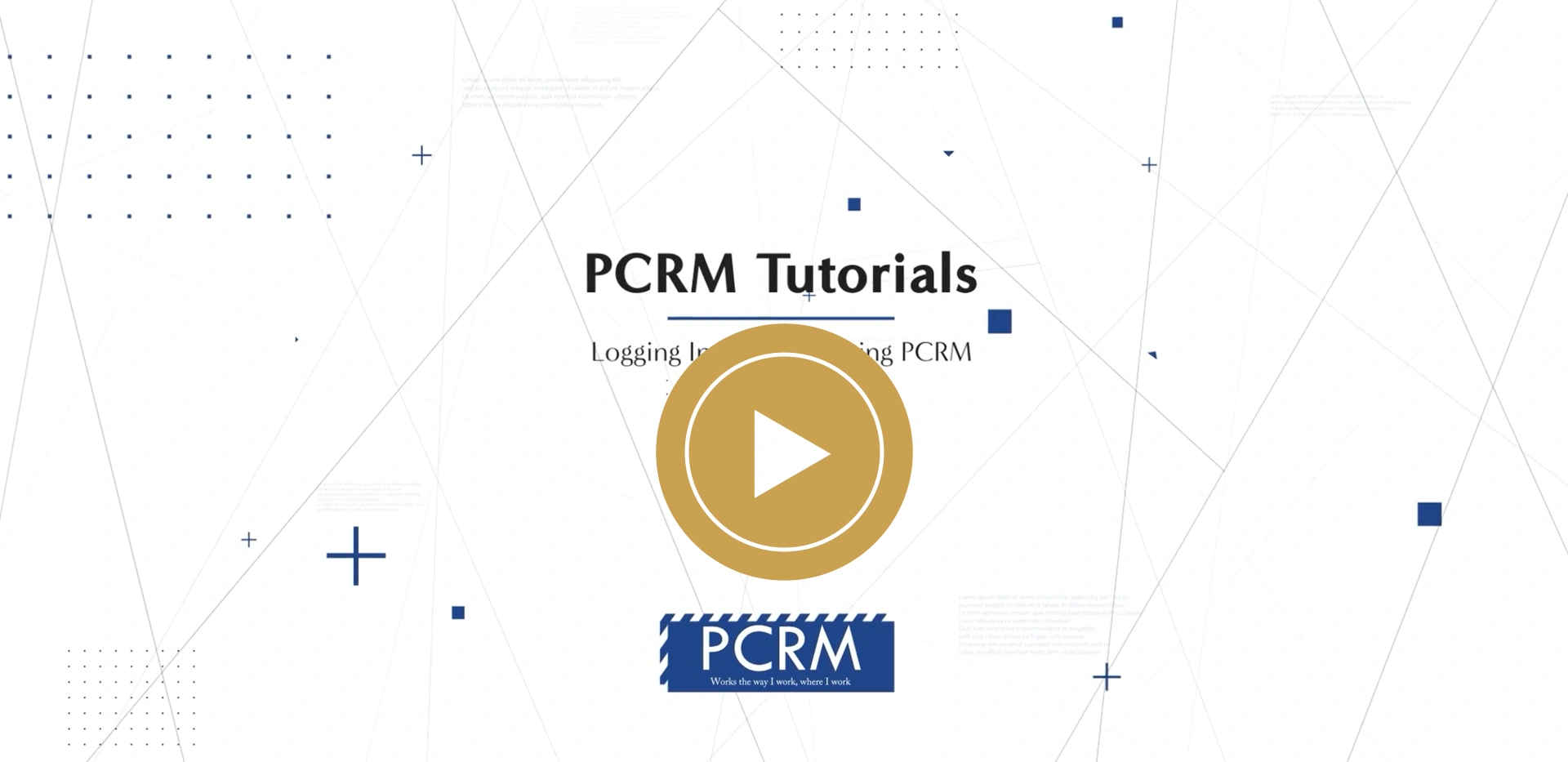 Logging-In-and-Navigating-PCRM